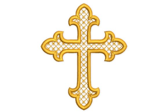Baptism Cross: A Thoughtful Embroidery Design for Meaningful Gifts