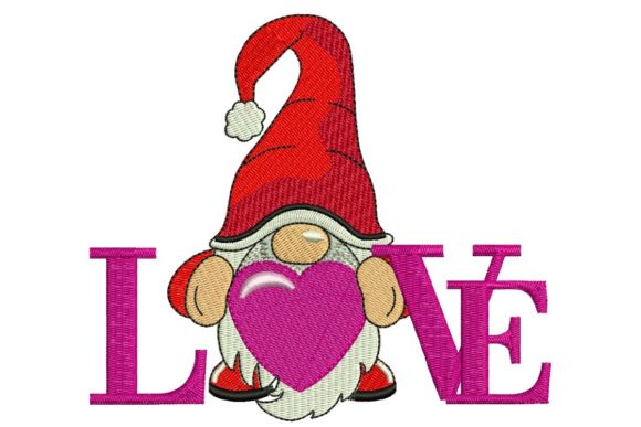 Love Gnome: A Seasonal Embroidery Gem