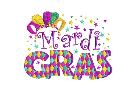 Mardi Gras Banner Embroidery Review