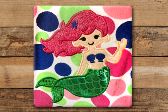 Mermaid Applique